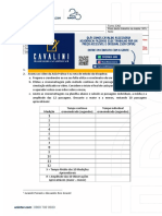 Atividade Prática de Tempos e Métodos