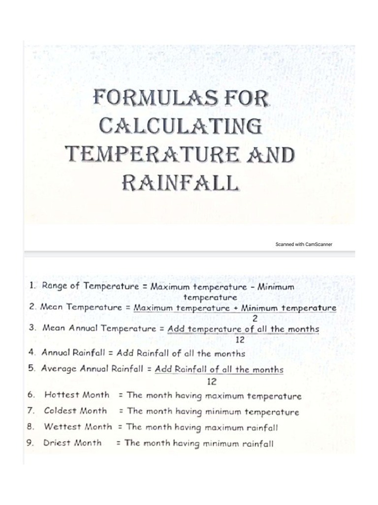 Climate Geography Notes Pdf