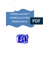 Formulación - y - Nomeclatura - Inorgánica