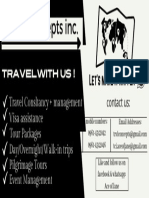 Travel Concepts Inc.: Travelwith Us !