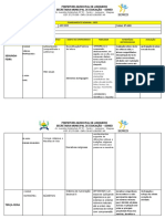 Planejamento semanal 2023