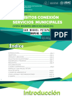 Grupo14 - Servicios y Requisitos de Conexión Servicios Municipales