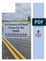 A Glossary of Flood Terms For The Public