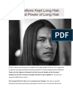 The Spiritual Power of Long Hair in Native Cultures