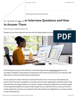 14 Data Engineer Interview Questions and How To Answer Them - Coursera