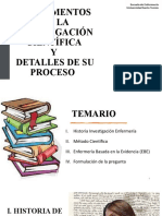 Fundamentos de La Investigación Científica Y Detalles de Su Proceso