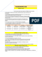 Mathe Olympics Guidelines