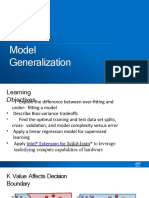 Model Generalization