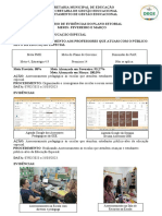 RELATÓRIO PLANO SETORIAL FEVEREIRO E MARÇO -2023