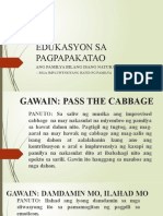 Edukasyon Sa Pagpapakatao: Ang Pamilya Bilang Isang Natural Na Institusyon