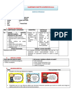 Elaboramos Nuestro Acuerdos de Aula: I. Datos Informativos