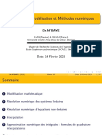 Technique de Modélisation Et Méthodes Numériques