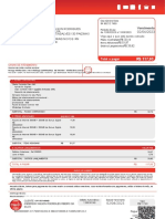 Fatura Claro detalha plano, serviços adicionais e débitos