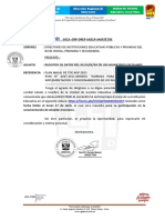 "Año de La Unidad, La Paz y El Desarrollo" "Decenio de La Igualdad de Oportunidades para Mujeres y Hombres"