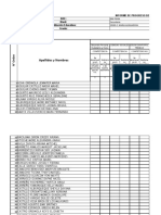 Apellidos y Nombres: Informe de Progreso Del Aprendizaje Del Estudiante - 2019 Dre: Nivel: Institución Educativa: Grado