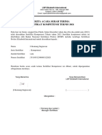 Form Tanda Terima Dan Surat Pernyataan Pemegang Sertifikat 5