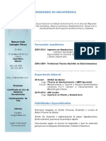 Ingeniero en Mecatrónica: Marcos Iván Salvador Pérez