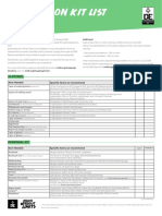 DofE Expedition Kit List January 2023 4