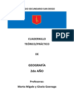 Geografía 2do AÑO: Cuadernillo Teórico/Práctico