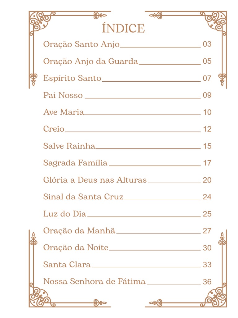 Livrinho Orações | PDF | Oração | Maria, mãe de Jesus