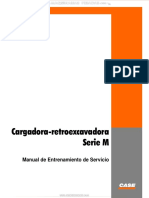 Cargadora-Retroexcavadora Serie M: Manual de Entrenamiento de Servicio