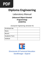 AOOP-4340701-Lab Manual