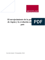 El Envejecimiento de La Población de Japón y La Evolución Social Del País