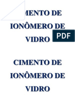 Cimento de Ionomero de Vidro 2