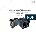 Foundation Fieldbus H1 Communication Interface Modules