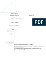 Europass Curriculum Vitae Informacion Personal