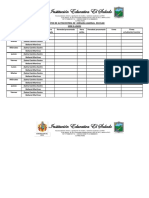 Registro de Autocontrol de Jornada Laboral-Escolar