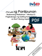 Ap2 - q2 - Mod2 - Pagbabago NG Sariling Komunidad Sa Iba't Ibang Aspeto