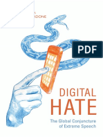 Sahana Udupa, Iginio Gagliardone, Peter Hervik - Digital Hate - The Global Conjuncture of Extreme Speech-Indiana University Press (2021)