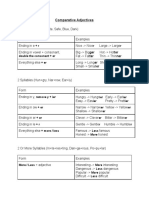 Comparative Adjectives