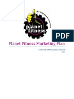 Planet Fitness Marketing Plan