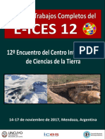 12º Encuentro Del Centro Internacional de Ciencias de La Tierra