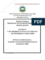 Kertas Kerja Anti Dadah 2022