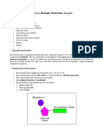 Tema 4. Biologia Molecular 1a Part: Índex