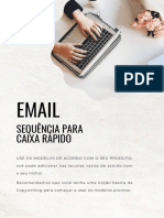 Email: Sequência para Caixa Rápido