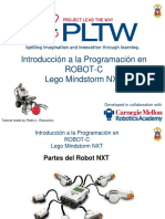 Introducción A La Programación en Robot-C Lego Mindstorm NXT