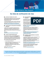 Su Lista de Verificación de Visa: ¿Conoce El Estatus de Su Visa? ¿Ha Actualizado Sus Datos Personales Con Nosotros?