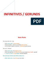 Infinitives / Gerunds
