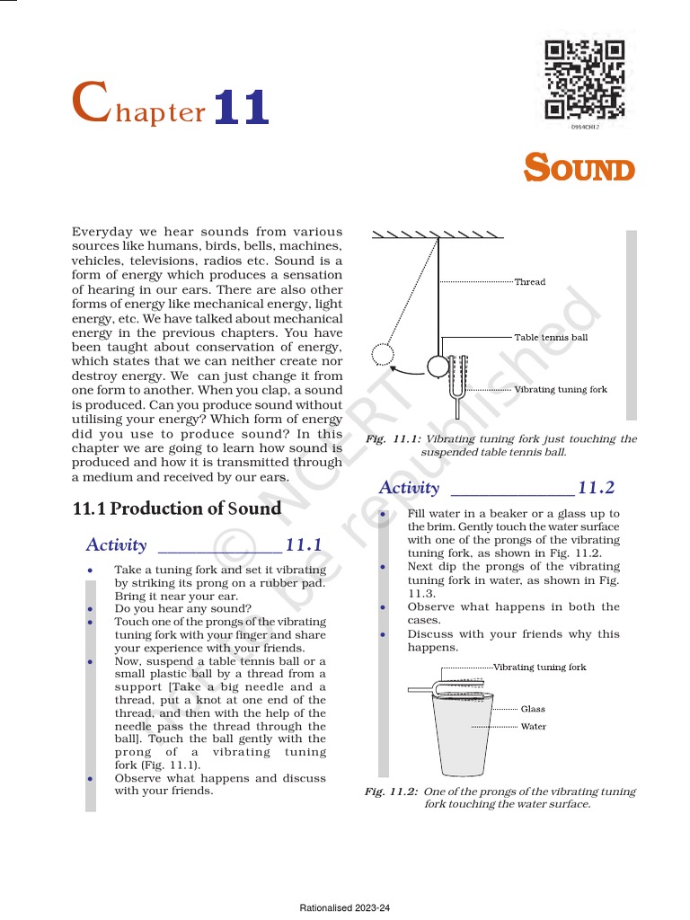 Ncert Class 8 Science | PDF | Sound | Ultrasound