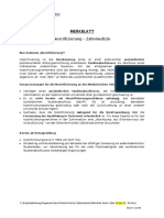 Merkblatt Nostrifizierung - Zahnmedizin: Nostrifizierung" Von Der Österreichischen Zahnärztekammer Einzuholen