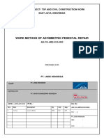 Ask - Wo-22.2672-Method-Swc-006 - Work Method of Asymmetric Pedestal Repair