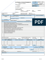 Orden de Trabajo de Mantenimiento: Red Asistencial Pasco Hospital - I - Huariaca Emergencia General 1