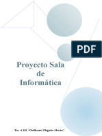 Proyecto Sala de Informática: Esc. 4-181 "Guillermo Olegario Morán"