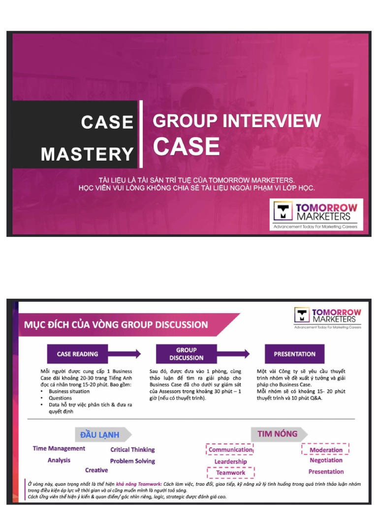 Group Case in Accessment Center | PDF