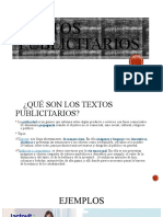 Textos Publicitarios