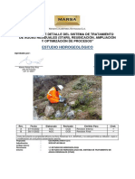 Estudio Hidrogeológico